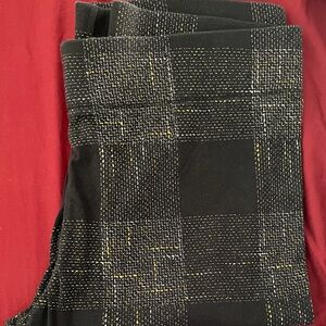 Mix It Black and Yellow Patterned Leggings